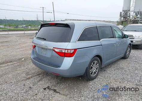 2011 Honda Odyssey Exl z USA, uszkodzony, nr VIN 5FNRL5H65BB066004